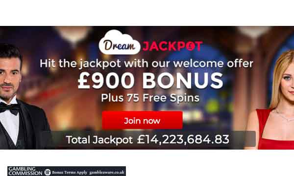 Dream Jackpot Casino No Deposit Bonus