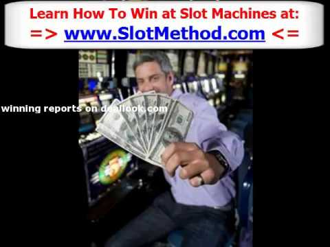 Is There A Strategy To Winning At Slot Machines